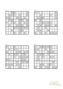 Sudoku 9x9 nr 2 sida 1